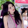 홍진영 맞아? 뷰티박람회서 포착..달라진 외모 근황