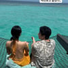 '결혼' 천둥 "난 바다 말고 ♥미미 보고 있다" 신혼 애정 폭발
