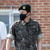 방탄소년단 지민, 입대 후 첫 공식석상..'셀렘 유발'