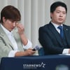 '부친 고소' 박세리, 눈물의 기자회견[★포토]
