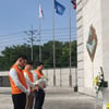 한화오션, 6.25전쟁 UN참전국 기념비 찾아 추모