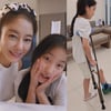 '싱글맘' 이지현, 딸 인대 파열에 속상 "자칫하면 찢어질 뻔..전치 3주"