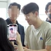 손흥민 '팬들에게 꿀떨어지는 눈빛'[★포토]