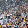 1위 KIA-2위 LG 선두 다툼에 관심 대폭발! 평일에도 만원관중 모였다 '공휴일-금요일 제외 처음' [잠실 현장]