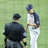 [포토] 이승엽 감독, 또 퇴장