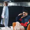 민진웅-정혜인 '연습은 진지하게'[★포토]
