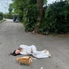 주현영, 태국서 "바람피기 좋은 날" 무슨 일? 드러눕고 난리네