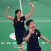 배드민턴 혼복 '최소 銀' 확보, 한국 팀끼리 준결승전 '외나무다리 대결' [파리 2024]