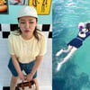 송가인, 수영복 입으니 '인어공주 자태'..제주바다서 폭염 식히는 중
