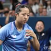 '아!' 신유빈, 숙명의 한일전 '천적' 넘지 못하고 분패! '4위로 마무리' [파리 현장]