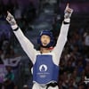 "할머니 나 金 땄어" 김유진 감동의 인터뷰... 호신술 배우려다 올림픽 정상까지[파리 2024]