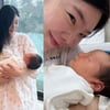 '윤남기♥' 이다은, 4kg 우량아 子 안고 흐뭇+걱정 "황달 지나가길"
