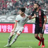 [포토] 요르단 김민재에 꽁꽁 묶인 양민혁