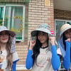 르세라핌 사쿠라·카즈하·허윤진, '6시 내고향' 출격..일바지 입었다