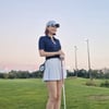 오정연, 필드 점령한 건강미 "포기 않고 완주"
