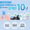 삼성 스마트싱스 10주년 가입자 3.5억명 돌파...사물인터넷(IoT) 시장선도