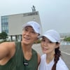 "함께면 돼" 진태현♥박시은, 운동할 때도 껌딱지..사랑꾼 부부