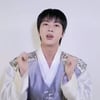 '근본적인 아름다움' 방탄소년단 진, 추석 인사 "행복한 한가위~"