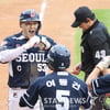 [포토] 양석환 '30-31호 홈런, 하트 뿅뿅뿅'