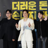 박병은-정우-김대명 '더러운 돈에 손대지 마세요'[★포토]