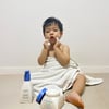 홍현희 안 닮아가더니..子준범이, 최연소 뷰티모델 데뷔