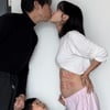 '윤전일♥' 김보미, 둘째 출산 D-100일..만삭 사진 공개 "시간 빨라"