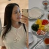 박지윤, '최동석 의처증 호소' 中 화려한 월남쌈..'공구에 집중'[스타이슈]