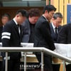 윤정수-정준하-장동민 '故 김수미 발인 운구'[★포토]