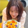 '최정훈♥' 한지민, 열애 공개 후..행복한 42세 생일
