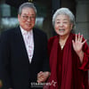 강부자 '남편과 함께 왔어요'[★포토]
