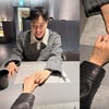 송지은♥박위, 애틋한 신혼부부..커플 반지 끼고 식당 데이트