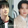 BTS 진·지민, 英 오피셜 차트 연속 진입..자체 신기록 경신