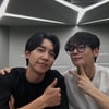 "진짜 연하남" 이승기, 차은우와 투샷..'내 여자라니까' 듀엣까지