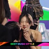 비비, 걸그룹 멤버에 기습 뽀뽀 당했다 "내 동생 나경이"[MMA 2024]