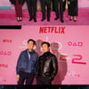 '오징어 게임2' 이정재→이병헌, LA 밤 달궜다.."함께 즐겨주시길"