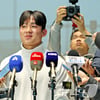 '英 출국' 양민혁 "토트넘행 설렘 반 기대 반, 몸 상태 80~90%... 잠도 잘 못 잤어"[인천 현장]