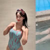 '1일 1수영복' 맹승지, 힙라인마저 터질 듯한 근황 보니 '깜짝'
