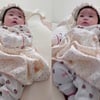 김다예♥박수홍, '생후 68일' 딸 완성형 비주얼 "많이 컸다홍"