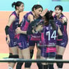 [포토] 김연경 '후배들 다독이는 배구여제'