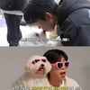 임영웅, 반려견 '코 뽀뽀' 멈출 수 없어..'애교 MAX' 동반 촬영(임영웅)[종합]