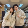 한혜진, 형부 김강우와 다정한 투샷 "감사한 밤"