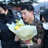 몬스타엑스 주헌 '전역 후 바로 일터로!'[★포토]