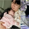 박수홍♥김다예, 딸과 함께 보내는 첫 명절..육아하는 다홍이까지 [스타이슈]