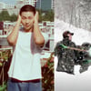 방탄소년단 RM, 설 연휴 폭설에 제설 작업 '열일'
