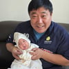 '55세 늦깎이 아빠' 양준혁, 붕어빵 딸 근황 공개 "50일 됐다"