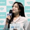 [포토] 김세연 아나 '배구장에서 눈높이 맞추기란~'