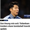 토트넘 관계자 폭로 "손흥민 재계약 협상 철회, 여름 매각 유력"... 레전드 대우 없다