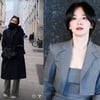 송혜교, 아무리 가려도 빛나는 예쁨..이탈리아도 반할 미모
