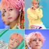 'K팝계 봄의 왕자' 방탄소년단 뷔, '벚꽃색이 잘 어울리는 청량 비주얼' 1위