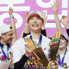 [포토] 김연경 '트로피야 너 본지 오래다'